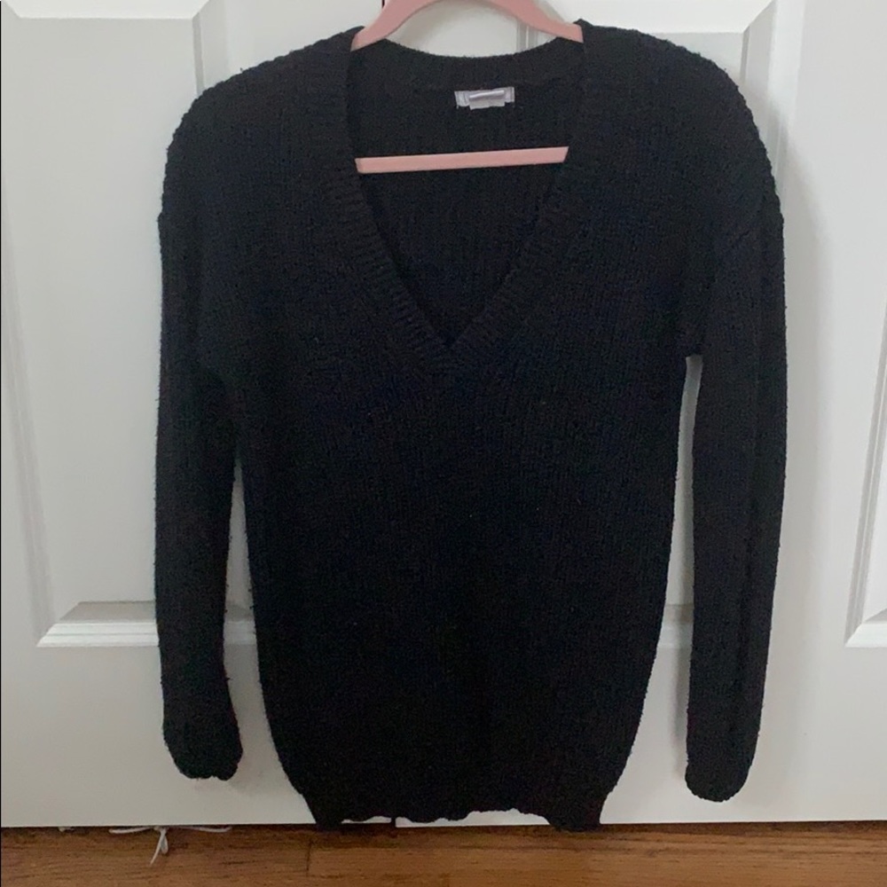 Classic Black V-Neck sweater